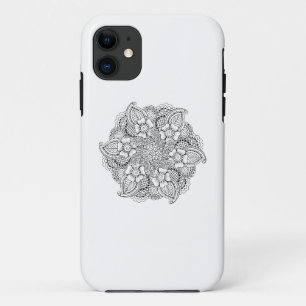 刺激を受けたな円形の要素 iPhone 11 ケース