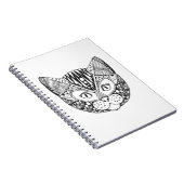 刺激を受けたな猫 ノートブック (右側)