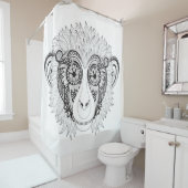 刺激を受けたな猿 シャワーカーテン (インサイチュ)