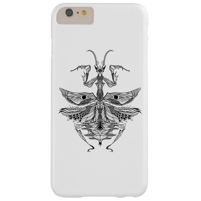 刺激を受けたな祈るカマキリ Case-Mate iPhoneケース (裏面)