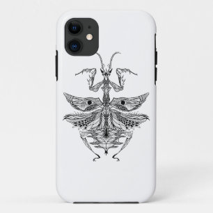 刺激を受けたな祈るカマキリ iPhone 11 ケース