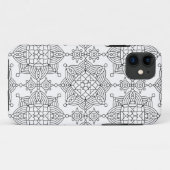 刺激を受けたな種族のアートなパターン Case-Mate iPhoneケース (裏面(横))