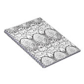 刺激を受けたな種族のイラストレーション ノートブック (右側)