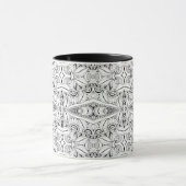 刺激を受けたな種族のデザイン マグカップ (中央)