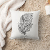 刺激を受けたな種族の羽 クッション (ブランケット)