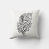 刺激を受けたな種族の羽 クッション (裏面)