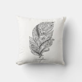 刺激を受けたな種族の羽 クッション (正面)