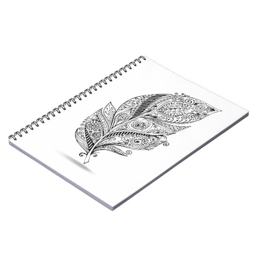 刺激を受けたな種族の羽 ノートブック (左側)