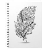 刺激を受けたな種族の羽 ノートブック (正面)