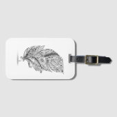 刺激を受けたな種族の羽 ラゲッジタグ (正面横)