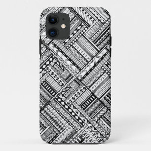 刺激を受けたな種族の芸術パターン iPhone 11 ケース