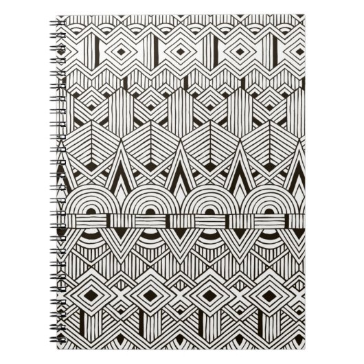 刺激を受けたな種族パターン ノートブック (正面)