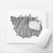 刺激を受けたな落書き マウスパッド (マウス)