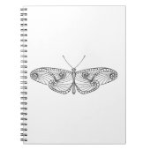 刺激を受けたな蝶芸術 ノートブック (正面)