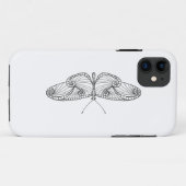 刺激を受けたな蝶芸術 Case-Mate iPhoneケース (裏面(横))