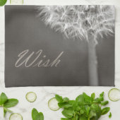 刺激を受けたな願いのタンポポ キッチンタオル (折り畳み)