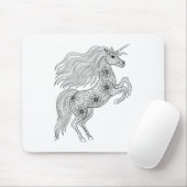 刺激を受けたな魔法のユニコーン マウスパッド (マウス)