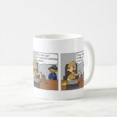 刺激コーヒー豆びん コーヒーマグカップ (正面右)