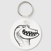 刺激子のTrollface （テキストレス） キーホルダー (裏面)