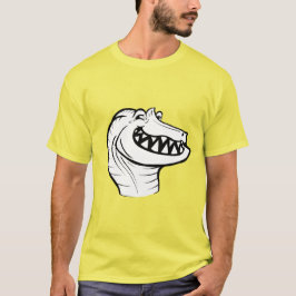 刺激子のTrollface （テキストレス） Tシャツ