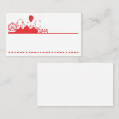 刺激的なパーティーおよびイベントの名刺 名刺 (正面/裏面)