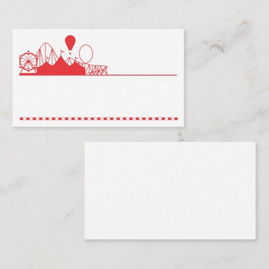 刺激的なパーティーおよびイベントの名刺 名刺 (正面/裏面)