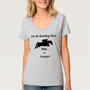 刺激的な時間のため! ジャンパーに乗って下さい Tシャツ