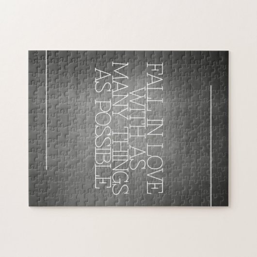 刺激、インスピレーション、知恵の単語。 引用文 ジグソーパズル (横)