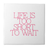 刺激、インスピレーション、知恵の単語。 引用文 タイル (正面)