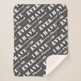 刺繍が不十分な糸のスティッチャ工芸品の暗い シェルパブランケット