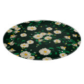 刺繍された子供のスケッチの模倣。 カッティングボード (角)