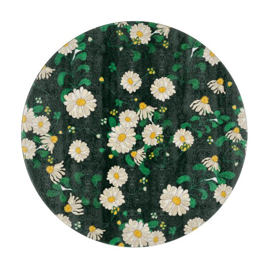 刺繍された子供のスケッチの模倣。 カッティングボード (正面)