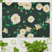 刺繍された子供のスケッチの模倣。 キッチンタオル (折り畳み)
