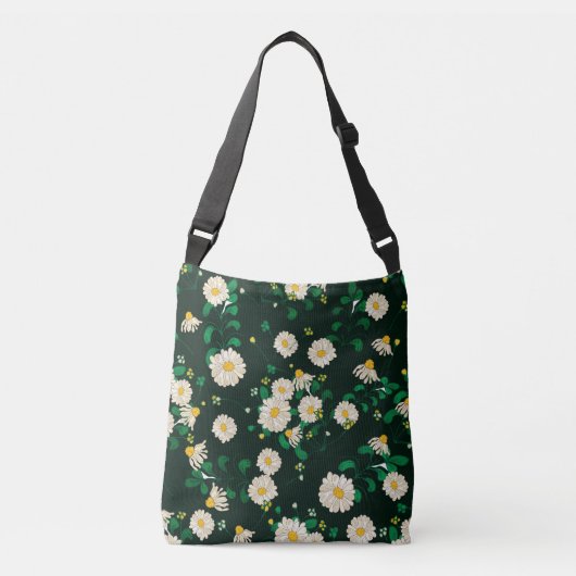 刺繍された子供のスケッチの模倣。 クロスボディバッグ (正面)