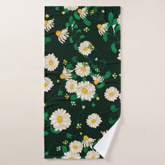 刺繍された子供のスケッチの模倣。 バスタオル (バスタオル)