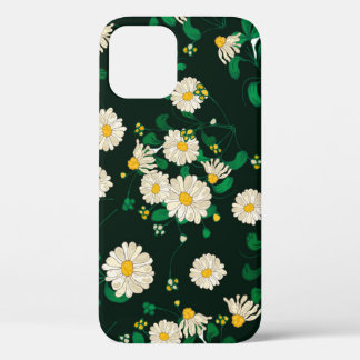 刺繍された子供のスケッチの模倣。 iPhone 12ケース