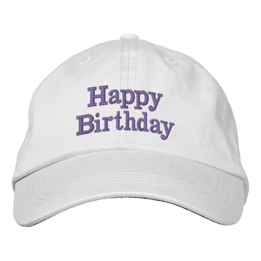 刺繍された帽子、代わりとなる服装基本的なAdjusta 刺繍入りキャップ (正面)