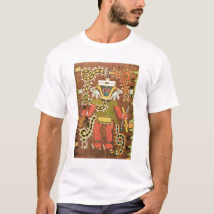 刺繍された神話的な姿、Paracas Necropoli Tシャツ