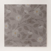 刺繍された花と離れデザイン、シームレス。 ジグソーパズル (横)