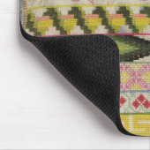 刺繍のサンプラー マウスパッド (コーナー)