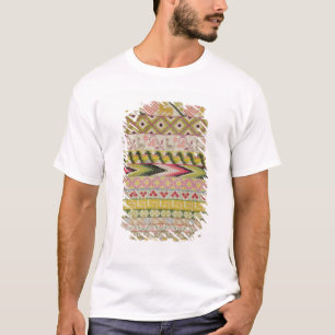 刺繍のサンプラー Tシャツ