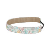 刺繍のファンシーでしわくちゃな紙 アスレチックヘッドバンド (右)