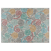 刺繍のファンシーでしわくちゃな紙 カッティングボード (正面)