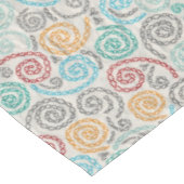 刺繍のファンシーでしわくちゃな紙 テーブルクロス (アングル)