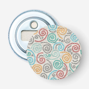 刺繍のファンシーでしわくちゃな紙 栓抜き