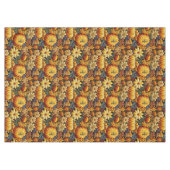 刺繍の外観の大きな感謝祭テーブルクロス テーブルクロス (正面(横))