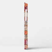 刺繍の継ぎはぎ縫い模様。ボヘミアン。  Case-Mate iPhoneケース (裏面 / 左)