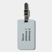 刺繍の花カラフル蝶 ラゲッジタグ (正面縦)