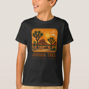 刺繍へようこそJoshua Tree National USA Tシャツ