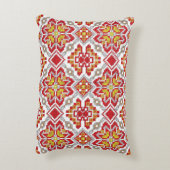 刺繍を施した手作りのクロスステッチウクライナp アクセントクッション (裏面(縦))